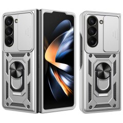 Захисний чохол Deexe Armor Shield (FF) для Samsung Galaxy Fold 7 - Silver
