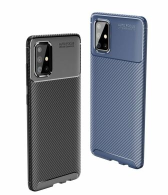 Захисний чохол Deexe Fusion для Samsung Galaxy A71 - Black