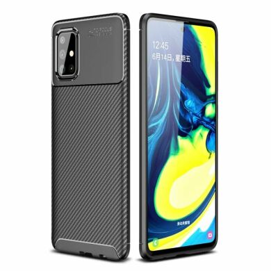 Захисний чохол Deexe Fusion для Samsung Galaxy A71 - Black