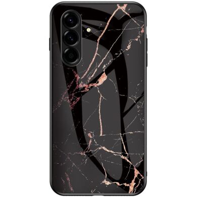 Захисний чохол Deexe Gradient Pattern для Samsung Galaxy A37 (A376) - Gold / Black