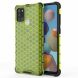 Защитный чехол Deexe Honeycomb Series для Samsung Galaxy A21s (A217) - Green. Фото 1 из 6