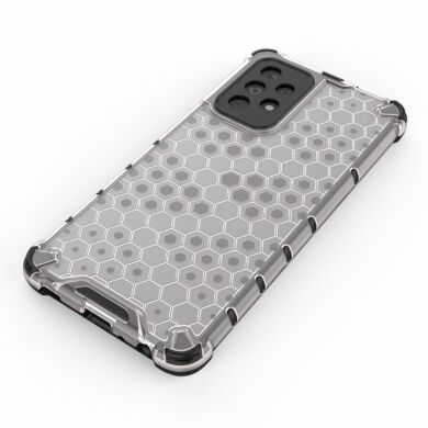 Защитный чехол Deexe Honeycomb Series для Samsung Galaxy A52 (A525) / A52s (A528) - Grey