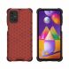 Защитный чехол Deexe Honeycomb Series для Samsung Galaxy M31s (M317) - Red. Фото 2 из 9