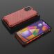 Защитный чехол Deexe Honeycomb Series для Samsung Galaxy M31s (M317) - Red. Фото 5 из 9