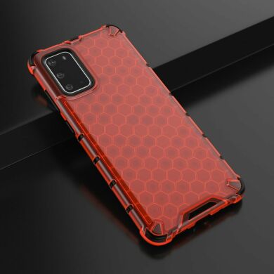 Захисний чохол Deexe Honeycomb Series для Samsung Galaxy S20 Plus - Red