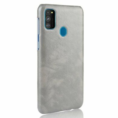 Захисний чохол Deexe Leather Back Cover для Samsung Galaxy M30s (M307) / Galaxy M21 (M215) - Grey