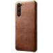 Защитный чехол Deexe Leather Back Cover для Samsung Galaxy S24 - Brown. Фото 2 из 4