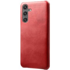 Захисний чохол Deexe Leather Back Cover для Samsung Galaxy S25 (S931) - Red