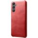 Захисний чохол Deexe Leather Back Cover для Samsung Galaxy S25 (S931) - Red