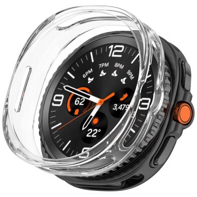 Защитный чехол Deexe Protective Frame для Samsung Galaxy Watch 8 Classic - Transparent