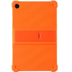 Захисний чохол Deexe Silicone Kickstand для Samsung Galaxy Tab A9 Plus (X210/216) - Orange