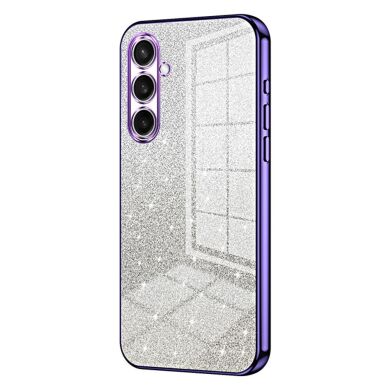 Защитный чехол Deexe Sparkles Cover для Samsung Galaxy A27 (A276) - Purple