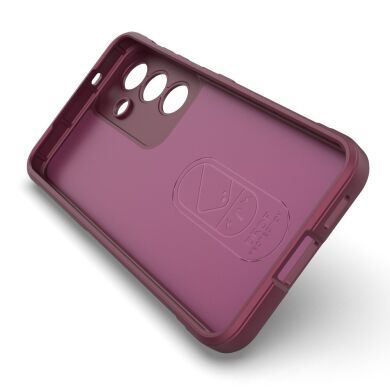 Захисний чохол Deexe Terra Case для Samsung Galaxy S25 Plus (S936) - Wine Red