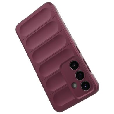 Захисний чохол Deexe Terra Case для Samsung Galaxy S25 Plus (S936) - Wine Red