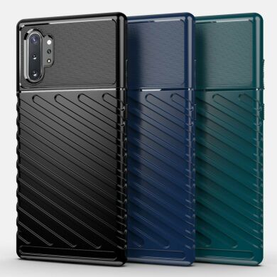 Защитный чехол Deexe Thunder Series для Samsung Galaxy Note 10+ (N975) - Black