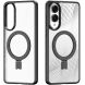Защитный чехол DUX DUCIS Aimo Mag Series with Folding Stand для Samsung Galaxy S25 Edge (S937) - Black. Фото 2 из 7