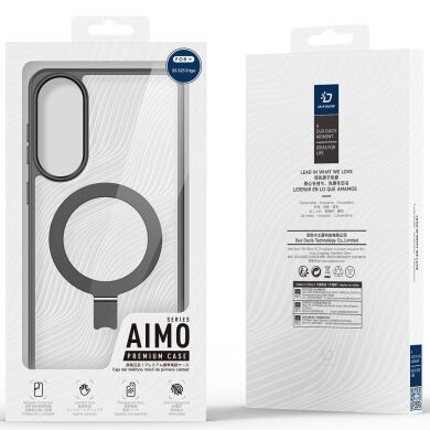 Защитный чехол DUX DUCIS Aimo Mag Series with Folding Stand для Samsung Galaxy S25 Edge (S937) - Black