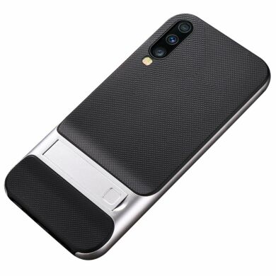 Захисний чохол ELEGANCE Grid Pattern для Samsung Galaxy A70 (A705) - Silver