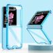 Защитный чехол GKK AirBag для Samsung Galaxy Flip 6 - Transparent Blue. Фото 1 из 7