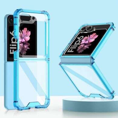 Захисний чохол GKK AirBag для Samsung Galaxy Flip 6 - Transparent Blue