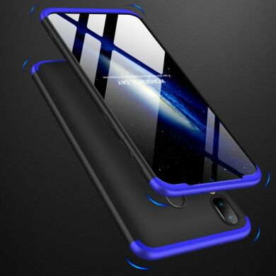 Защитный чехол GKK Double Dip Case для Samsung Galaxy M20 (M205) - Black Blue