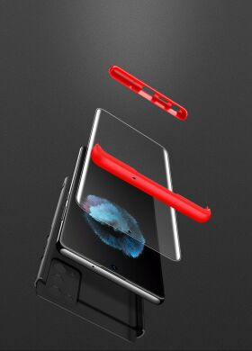 Защитный чехол GKK Double Dip Case для Samsung Galaxy Note 20 (N980) - Black / Red