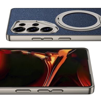 Захисний чохол GKK Fabric Magnetic для Samsung Galaxy S26 Ultra - Black