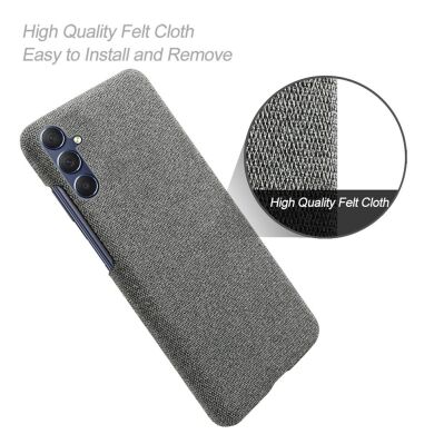Защитный чехол KSQ Cloth Style для Samsung Galaxy A24 (A245) - Black