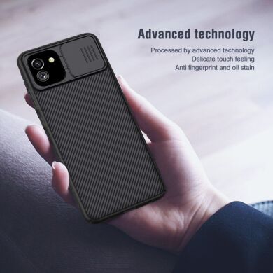 Защитный чехол NILLKIN CamShield Case для Samsung Galaxy A03 (A035) - Black