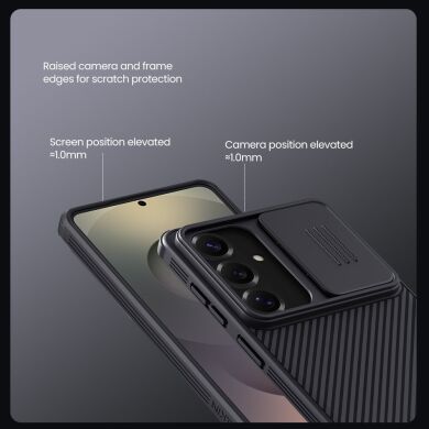 Захисний чохол NILLKIN CamShield Pro для Samsung Galaxy S26 - Black