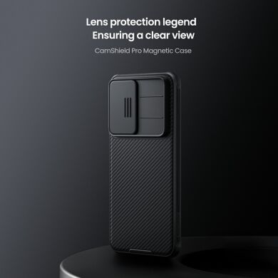 Захисний чохол NILLKIN CamShield Pro (with MagSafe Support) для Samsung Galaxy A57 (A576) - Black