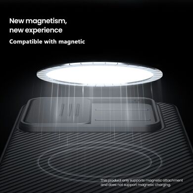 Захисний чохол NILLKIN CamShield Pro (with MagSafe Support) для Samsung Galaxy A57 (A576) - Black