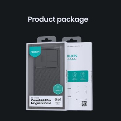 Захисний чохол NILLKIN CamShield Pro (with MagSafe Support) для Samsung Galaxy A57 (A576) - Black