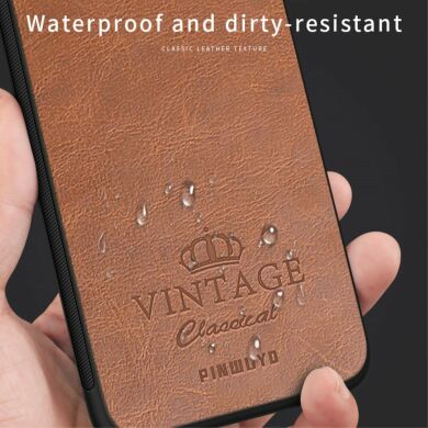 Защитный чехол PINWUYO Vintage Series для Samsung Galaxy A51 (А515) - Brown