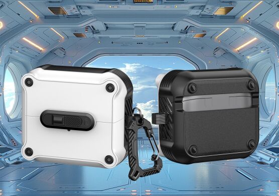 Защитный чехол Reframe Front Lock для Samsung Galaxy Buds 3 / Buds 3 Pro - White