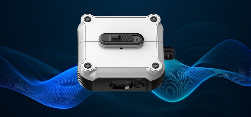 Защитный чехол Reframe Front Lock для Samsung Galaxy Buds 3 / Buds 3 Pro - White