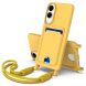 Захисний чохол Reframe Silicone Holder для Samsung Galaxy S25 Edge (S937) - Yellow