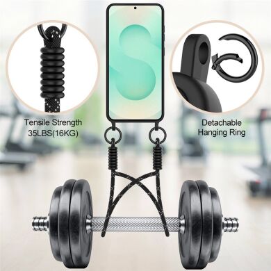 Защитный чехол Reframe Silicone Holder для Samsung Galaxy S25 Plus (S936) - Black
