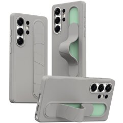 Защитный чехол Reframe Standing Grip для Samsung Galaxy S25 Ultra (S938) - Titanium Grey