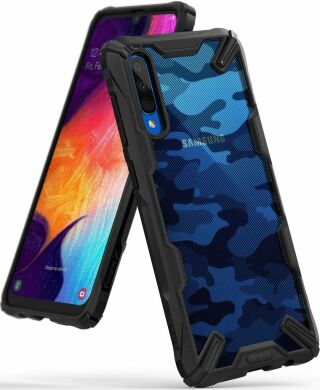 Захисний чохол RINGKE Fusion X для Samsung Galaxy A50 (A505) - Camo Black