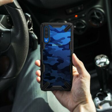 Захисний чохол RINGKE Fusion X для Samsung Galaxy A50 (A505) - Camo Black