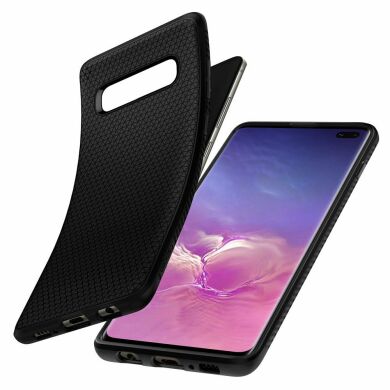 Защитный чехол Spigen SGP Liquid Air для Samsung Galaxy S10 Plus (G975) - Matte Black