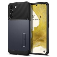 Защитный чехол Spigen (SGP) Slim Armor для Samsung Galaxy S22 (S901) ACS04014 - Metal Slate