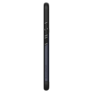 Защитный чехол Spigen (SGP) Slim Armor для Samsung Galaxy S22 (S901) ACS04014 - Metal Slate