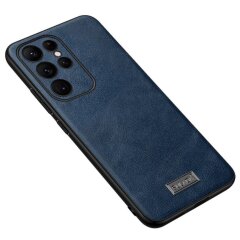 Защитный чехол SULADA Leather Case для Samsung Galaxy S23 Ultra - Blue