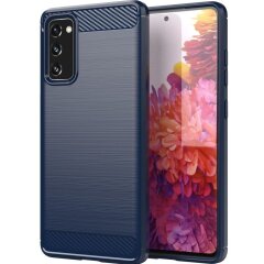 Защитный чехол UniCase Carbon для Samsung Galaxy S20 FE (G780) - Blue