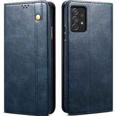Защитный чехол UniCase Leather Wallet для Samsung Galaxy A73 (A736) - Blue