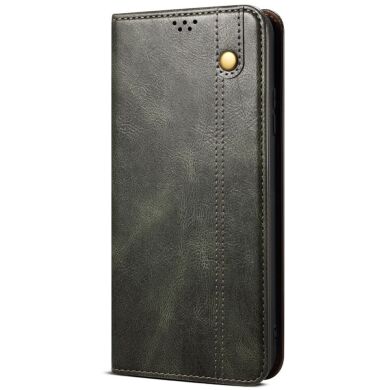 Захисний чохол UniCase Leather Wallet для Samsung Galaxy S24 Ultra - Green