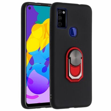 Захисний чохол UniCase Silicone Shell для Samsung Galaxy M51 (M515) - Black / Red