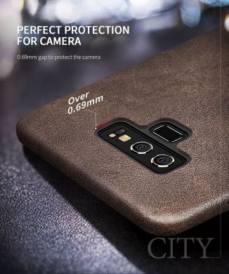 Защитный чехол X-LEVEL Vintage для Samsung Galaxy Note 9 (N960) - Dark Grey